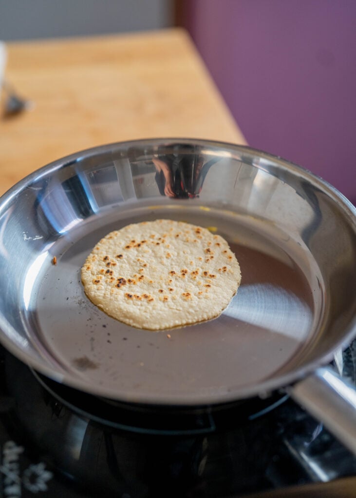 tortilla warming