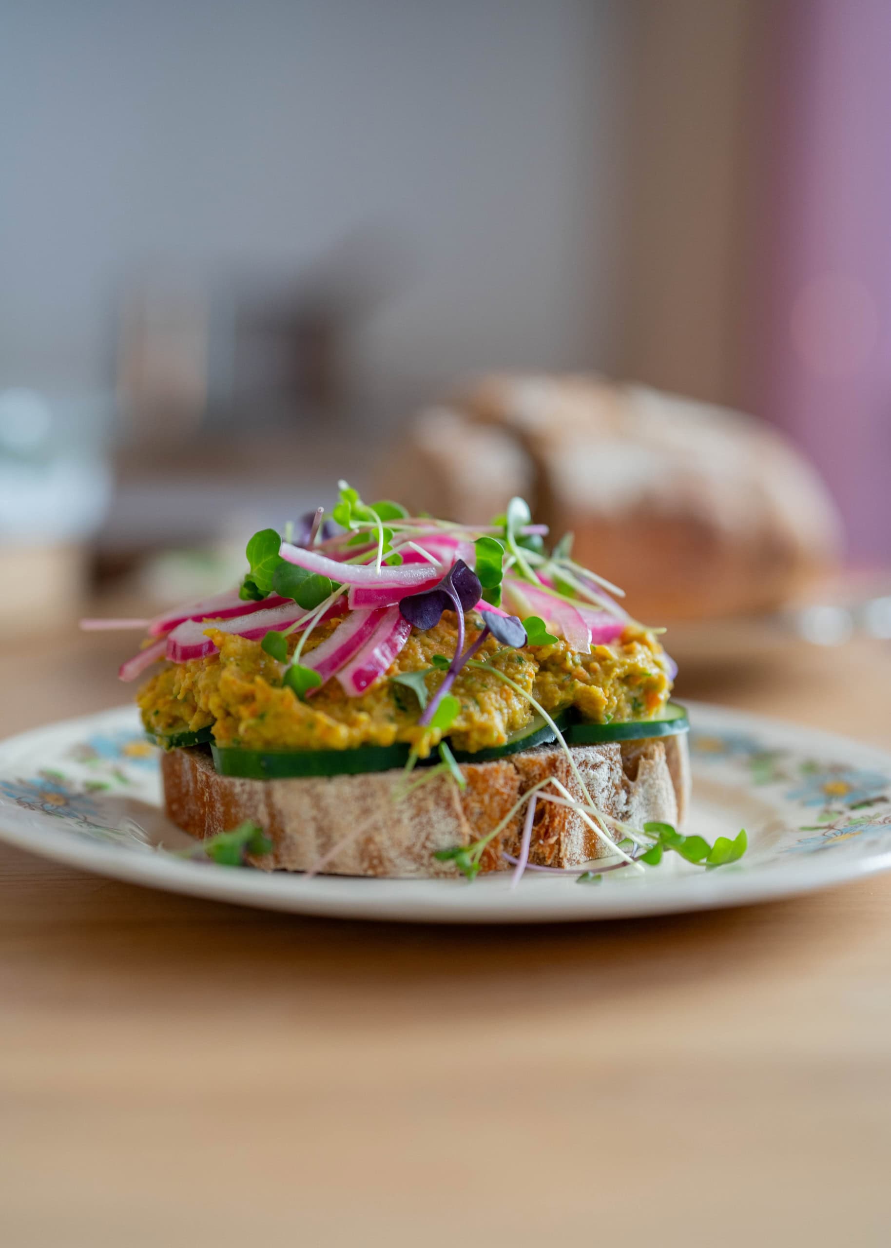 chickpea salad sandwich