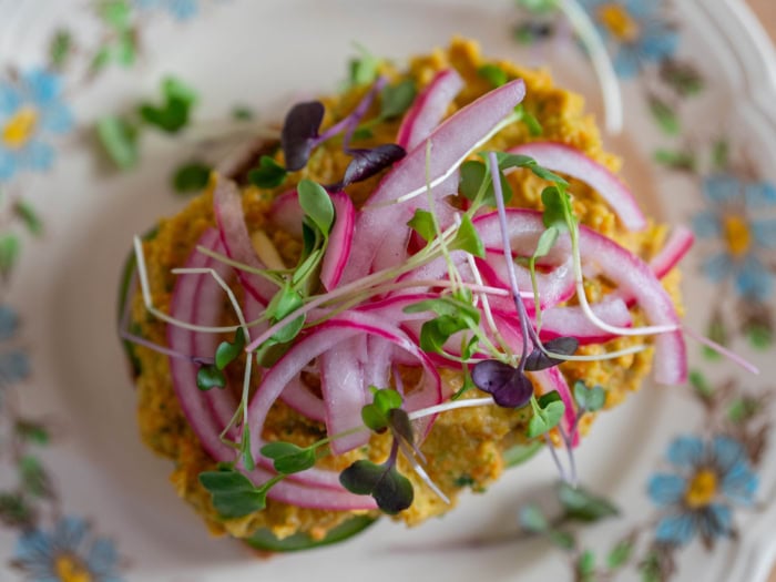 chickpea salad sandwich