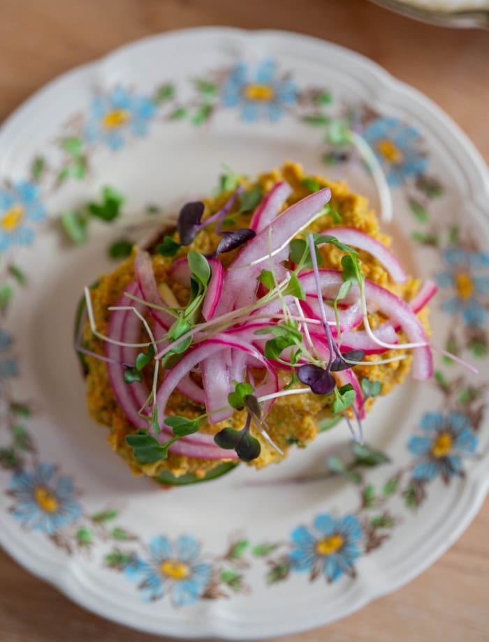 chickpea salad sandwich