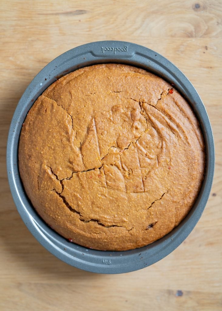 baked cake