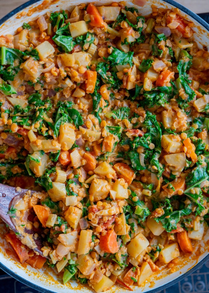 CLC red lentil curry