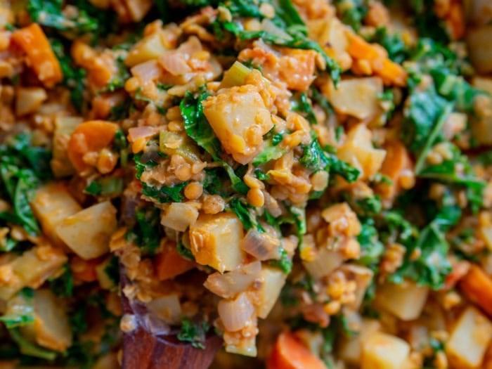 CLC red lentil curry