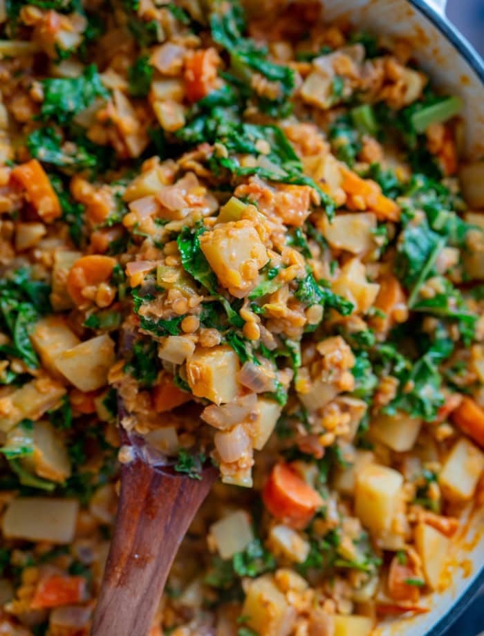 CLC red lentil curry