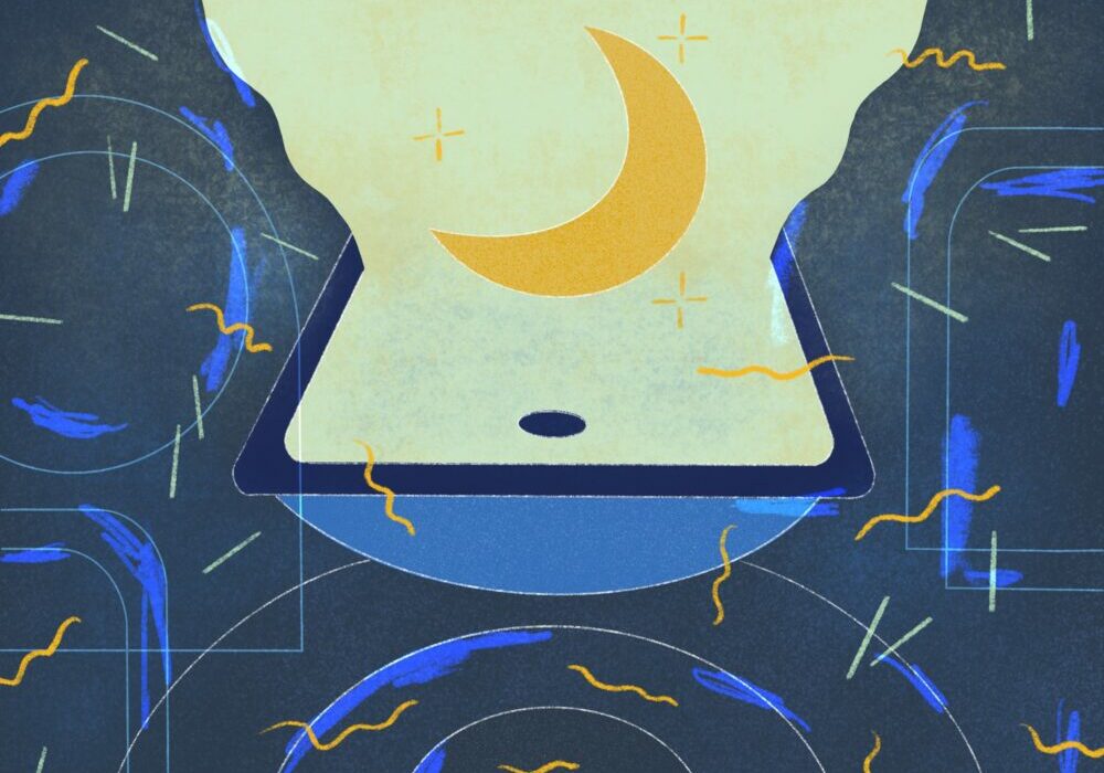 nighttime rituals illustration