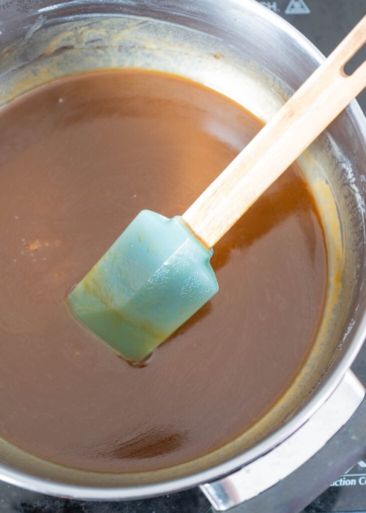 vegan caramel heating
