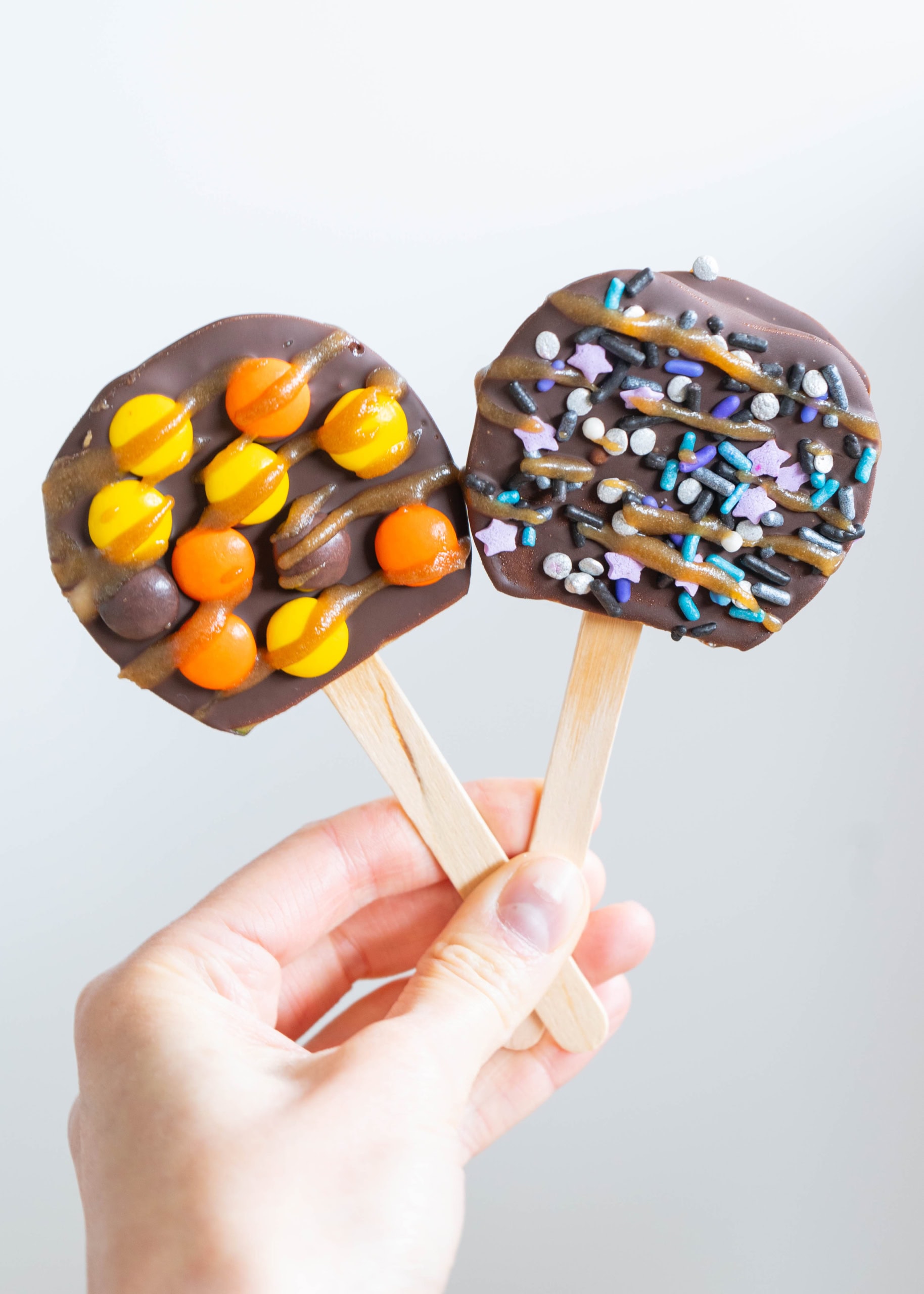 caramel apple pops