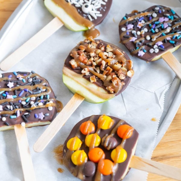 caramel apple pops