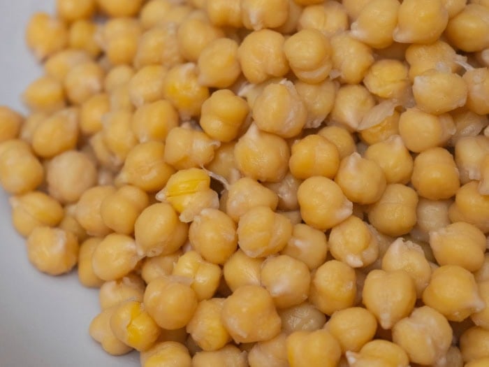 cooked chickpeas