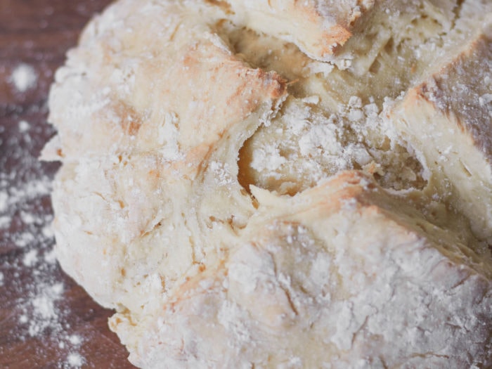 no yeast vegan bread loaf