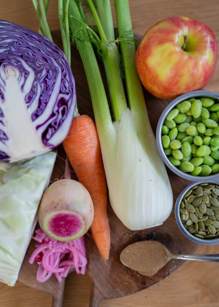 winter slaw ingredients