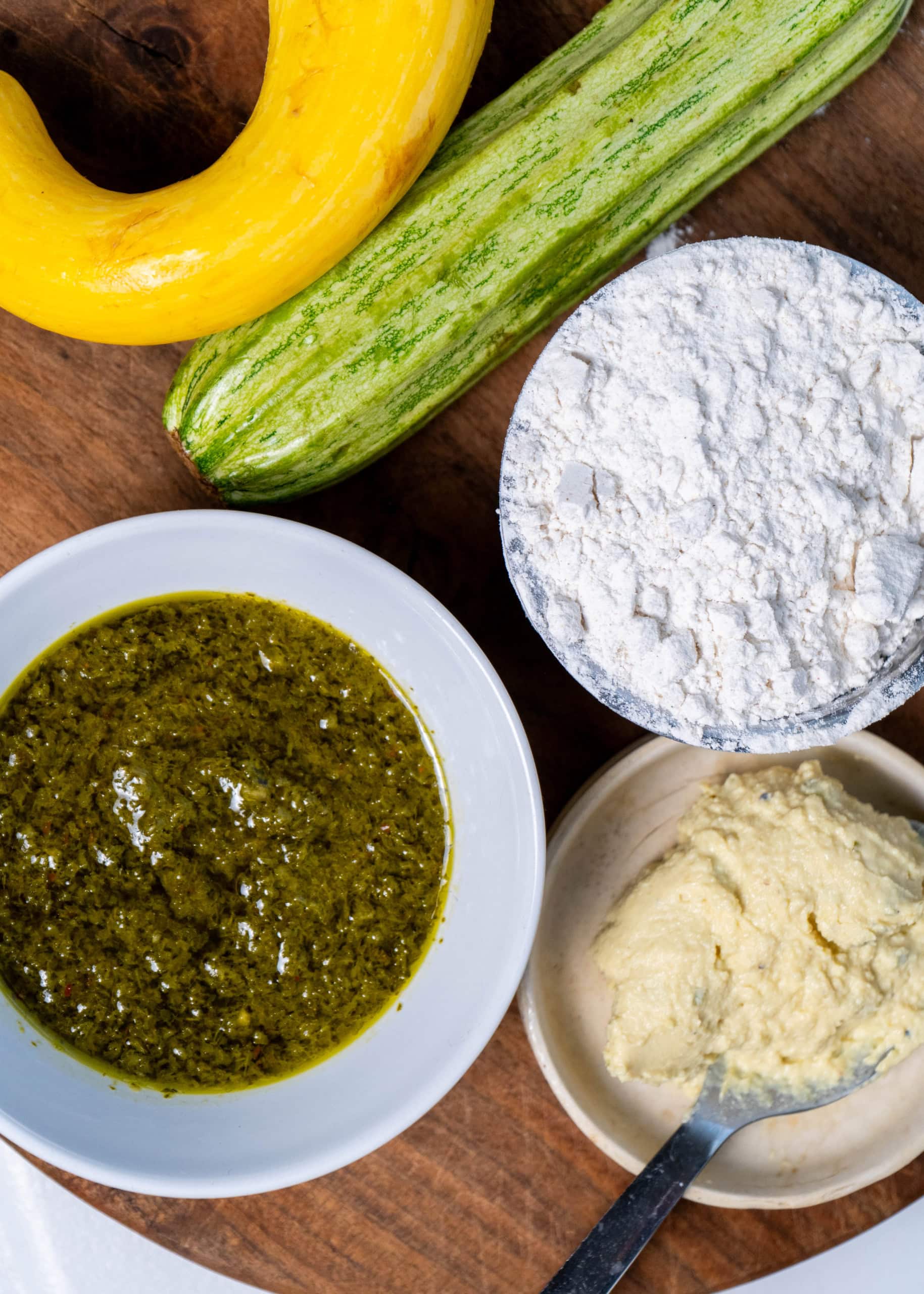 zucchini galette ingredients