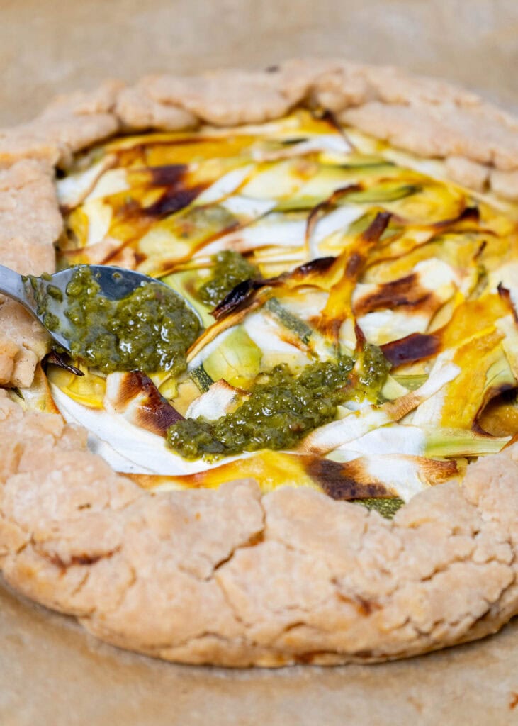 zucchini galette