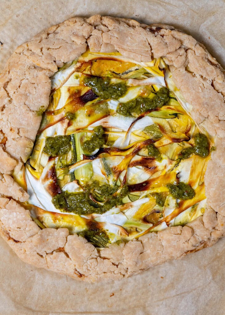 zucchini galette