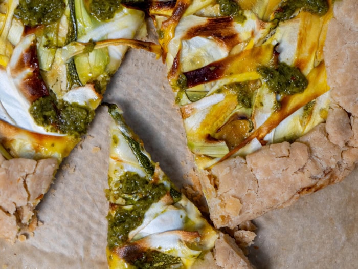 zucchini galette